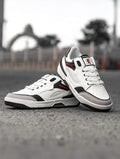 RED TAPE Black and White Shoes for Men | Lifestyle Casual Sneakers for Men | Sports Shoes Sneakers For Men (White, Black , 6)